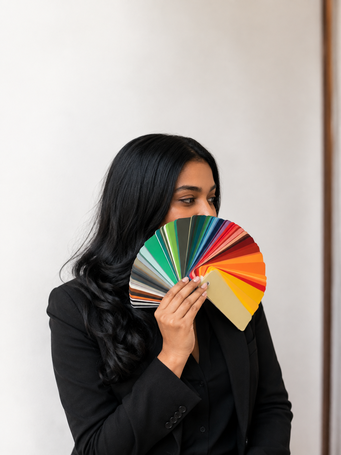 Coloroom presentation box and colour palettes